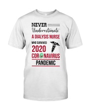 Dialysis Nurse Classic T-Shirt front