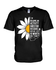 Activity Director V-Neck T-Shirt tile