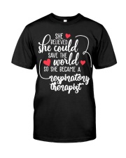 Respiratory Therapist Classic T-Shirt front