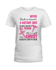 Dietary Aide Ladies T-Shirt tile