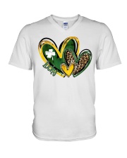 Lucky Heart V-Neck T-Shirt tile