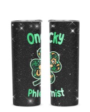 Phlebotomist Glitter Tumbler tile