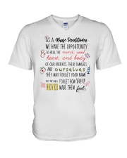 Nurse Practitioner - NP V-Neck T-Shirt tile