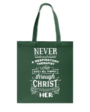 Respiratory Therapist - RT Tote Bag tile