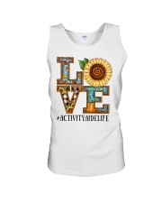 Activity Aide Unisex Tank tile