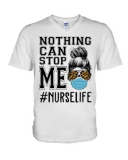 Nurse Life V-Neck T-Shirt tile