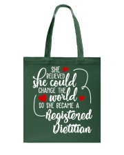 Registered Dietitian Tote Bag tile