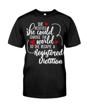 Registered Dietitian Classic T-Shirt front