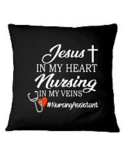 Nursing Assistant Square Pillowcase tile