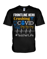 Teacher V-Neck T-Shirt tile