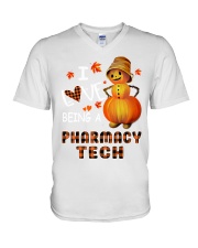 Pharmacy Tech V-Neck T-Shirt tile