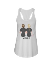 Best friend Srub Life Ladies Flowy Tank tile