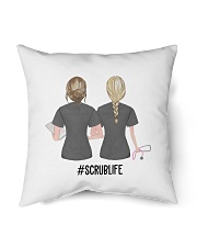 Best friend Srub Life Indoor Pillow tile