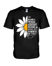 Medical Assistant V-Neck T-Shirt tile