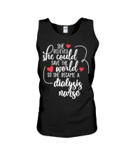 Dialysis Nurse Unisex Tank tile