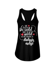 Dialysis Nurse Ladies Flowy Tank tile