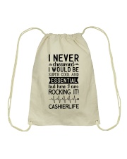 Cashier Life Drawstring Bag tile