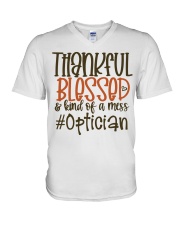 Optician V-Neck T-Shirt tile