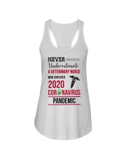 Veterinary Nurse Ladies Flowy Tank tile