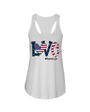Nurse Ladies Flowy Tank tile