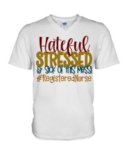 Registered Nurse V-Neck T-Shirt tile