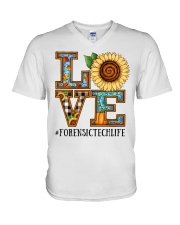 Forensic Tech V-Neck T-Shirt tile