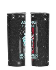 Medical Assistant - MA Glitter Tumbler tile