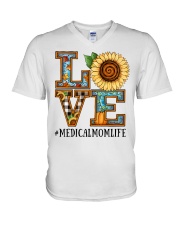 Medical Mom V-Neck T-Shirt tile