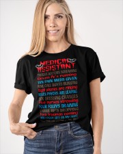 Medical Assistant - MA Classic T-Shirt apparel-classic-tshirt-lifestyle-front-100