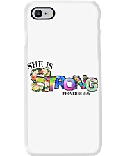 She is strong Phone Case tile