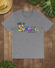 She is strong Classic T-Shirt lifestyle-mens-crewneck-front-18