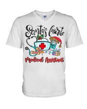 Medical Assistant - MA V-Neck T-Shirt tile