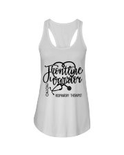 Respiratory Therapist Ladies Flowy Tank tile