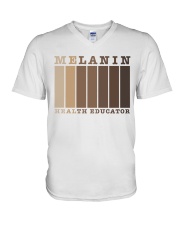 Health Educator V-Neck T-Shirt tile