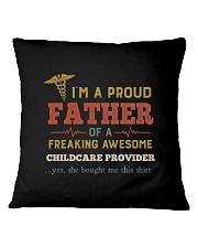Childcare Provider Square Pillowcase tile