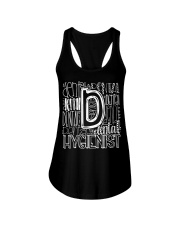 Dental Hygienist Ladies Flowy Tank tile