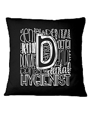 Dental Hygienist Square Pillowcase tile