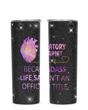 Respiratory Therapist - RT Glitter Tumbler tile