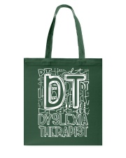 Dyslexia Therapist Tote Bag tile