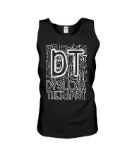 Dyslexia Therapist Unisex Tank tile