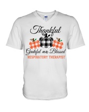 Respiratory Therapist - RT V-Neck T-Shirt tile