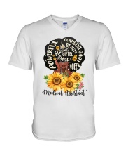 Medical Assistant V-Neck T-Shirt tile