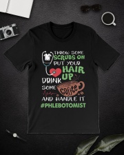 Phlebotomist Classic T-Shirt lifestyle-mens-crewneck-front-16