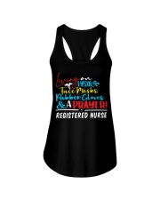 Registered Nurse Ladies Flowy Tank tile