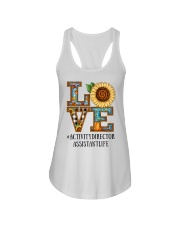 Activity Director Assistant Ladies Flowy Tank tile