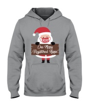 Registered Nurse Christmas Hooded Sweatshirt tile