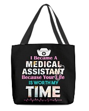 Medical Assistant - MA All-Over Tote tile