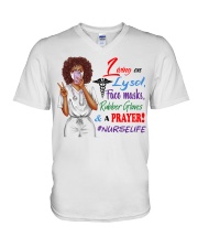 Nurse V-Neck T-Shirt tile