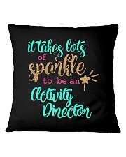 Activity director Square Pillowcase tile