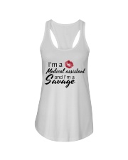 Medical Assistant Ladies Flowy Tank tile